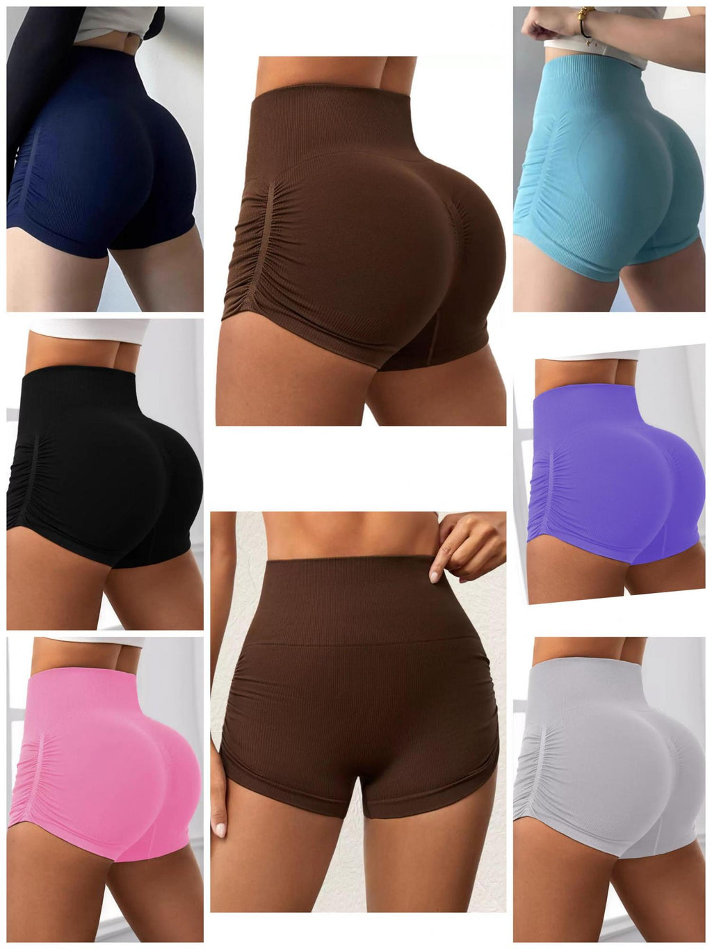 PACK 18 UN - SHORT SCRUNSH LATERAL - YJ246