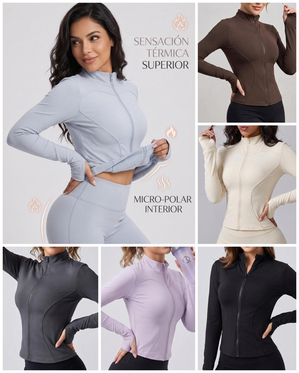 PACK 18 UN - CHAQUETA MICROPOLAR - JYT046