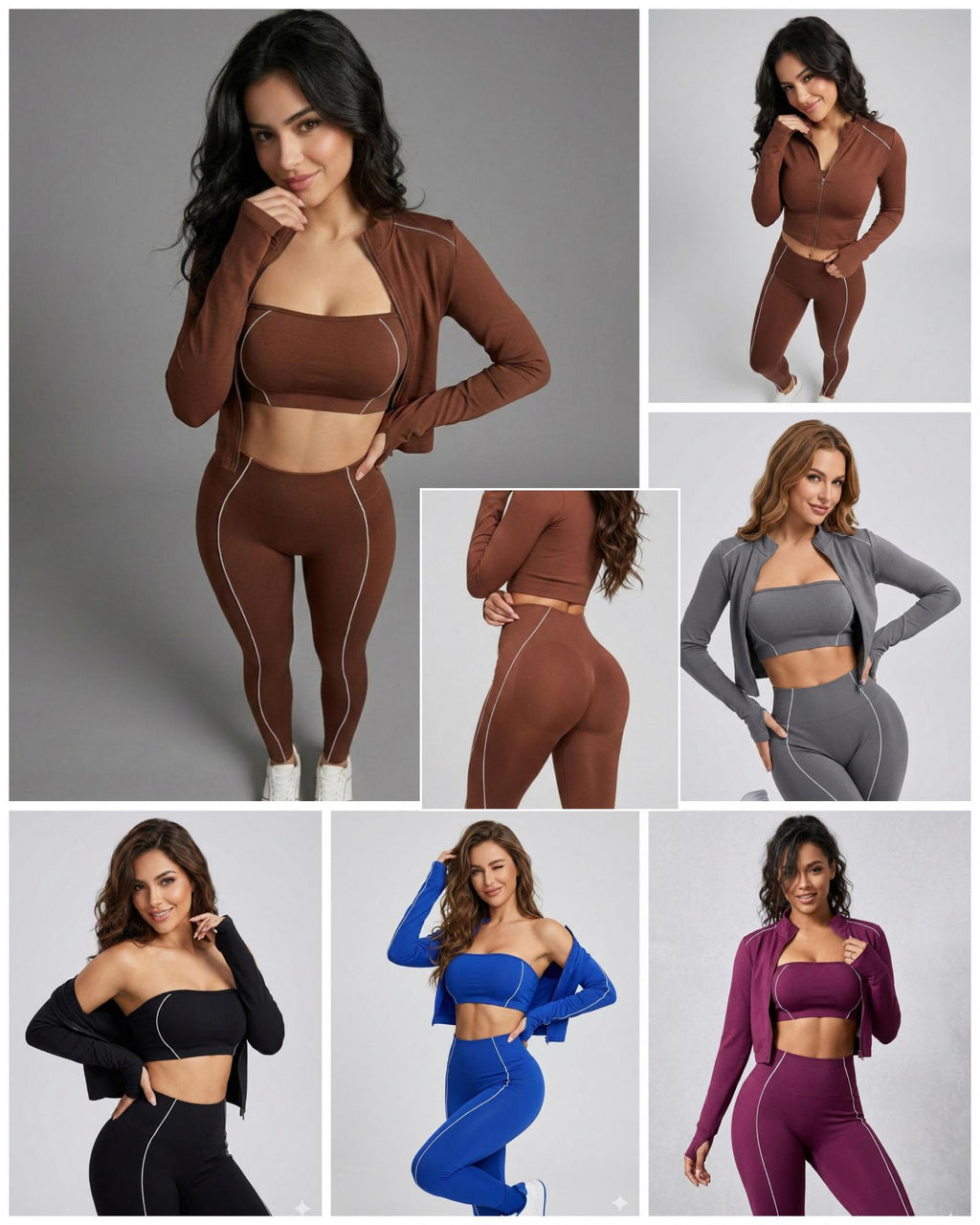 PACK 12 UN - CONJUNTO 03 PIEZAS YJ302