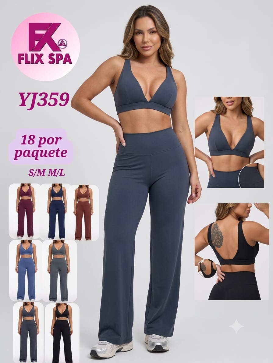 PACK 18 UN - Conjunto deportivo palazzo - YJ359