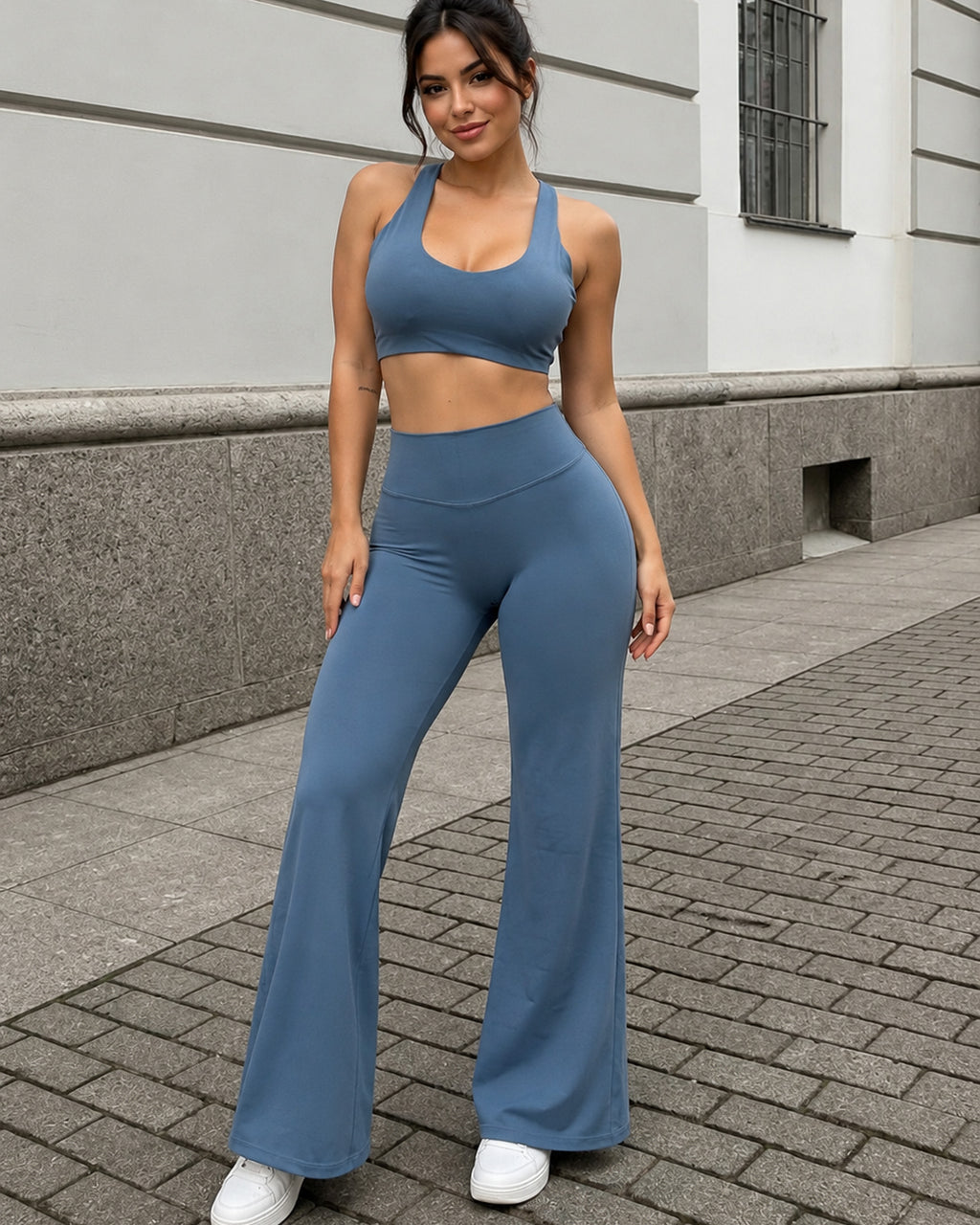 AZUL GRISACEO