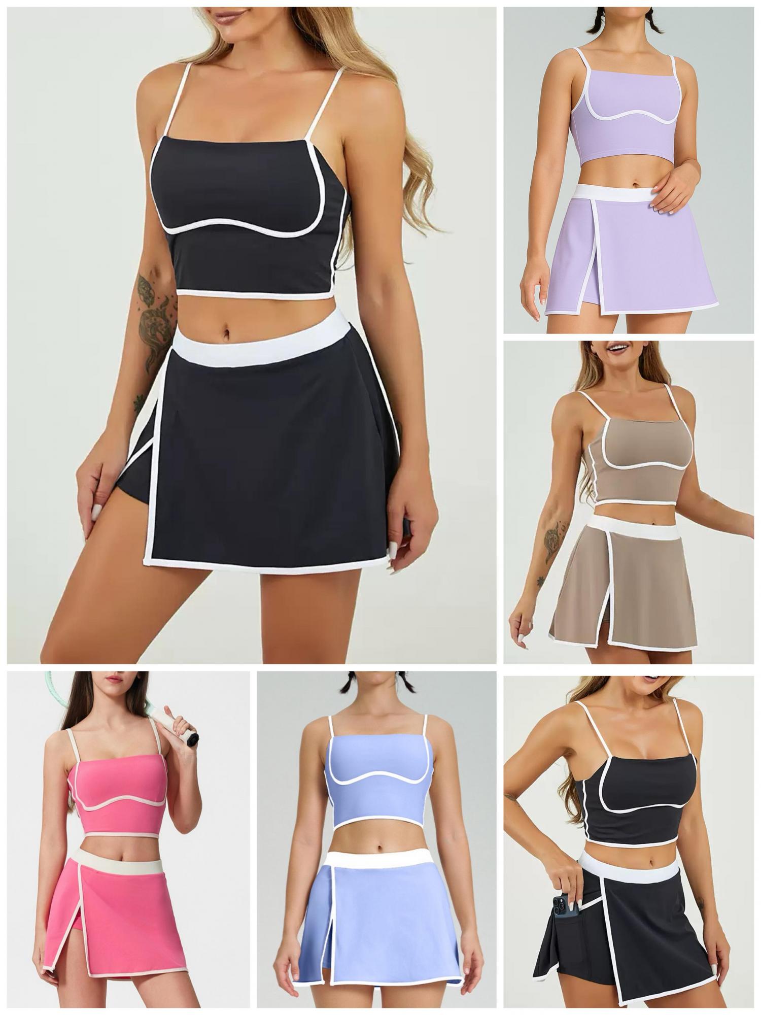 PACK 12 UN - CONJUNTO FALDA SHORT - YJ248