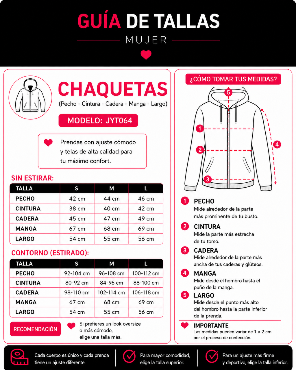 Pack 12 UN - Chaqueta con gorro y bolsillo - JYT064